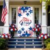 Fourth of July Printed Towel Soft Microfiber Material Lightweight Quick Dry Design for Indoor Outdoor Use