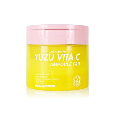 Lala Recipe Yuzu Vitamin Ampoule Pad, 1 Piece, 80 Sheets