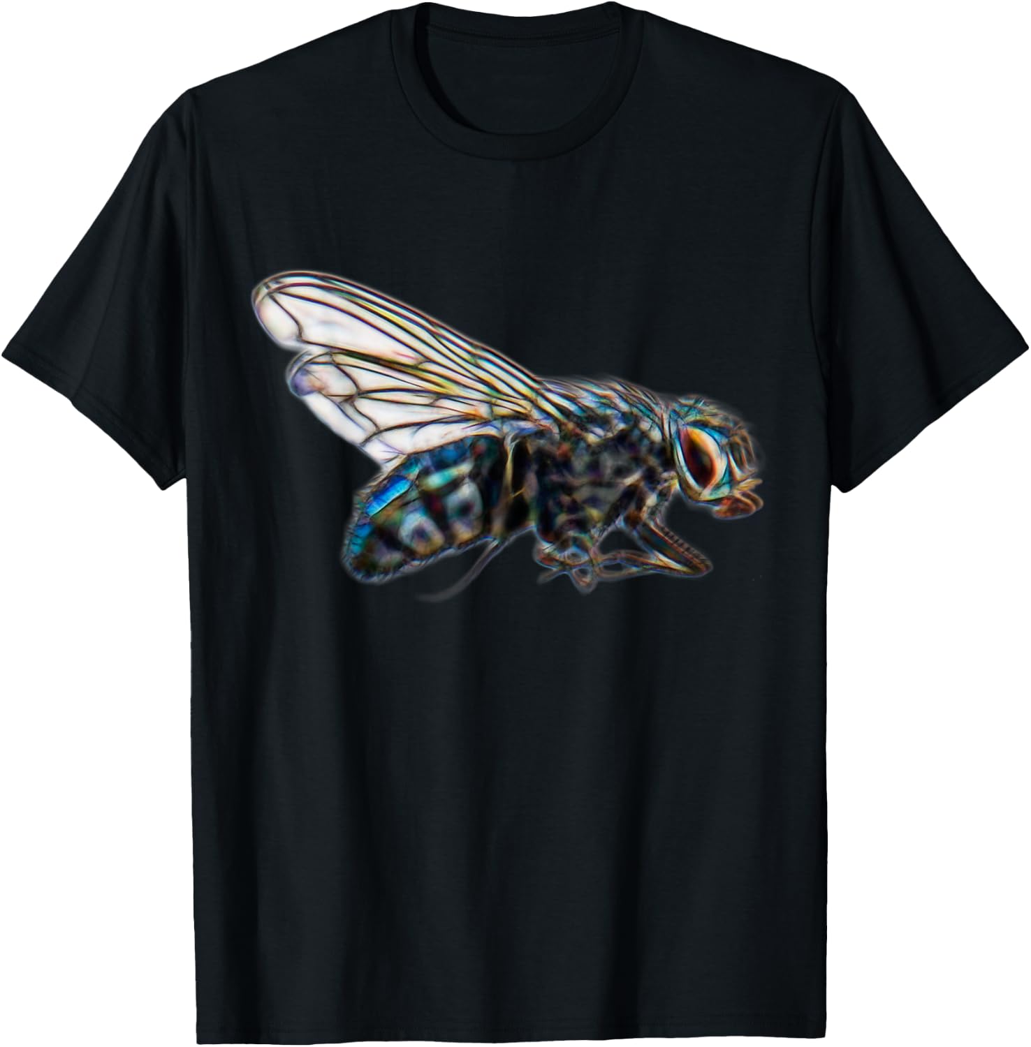 Realistic Graphic Fly Insect Funny Gift For Pilots T-Shirt Unisex T-Shirt S