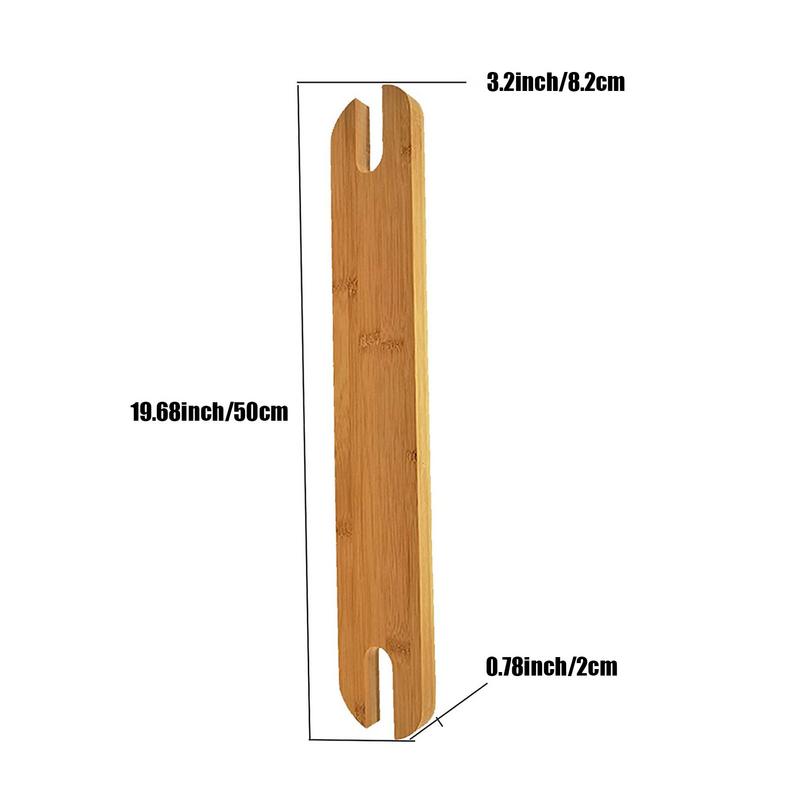 50cm Babyhochstuhl Fußstütze Fußablage Baby Natürlicher Bambus Babyhochstuhl Fußstütze Hochstuhl Fußstütze Mit Gummiring