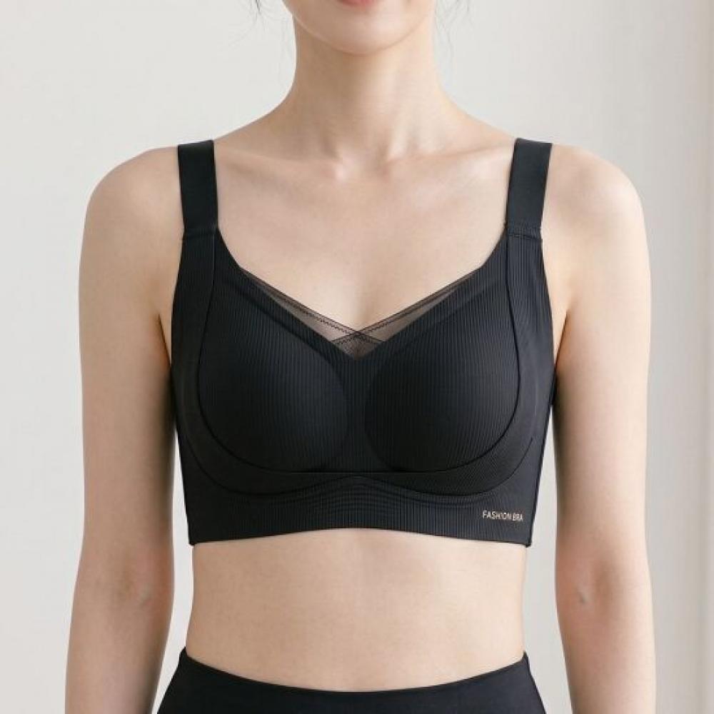 Navava Women No Wire Wide Support Bra Nu030