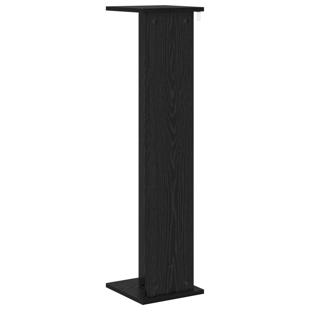 Plant Stand Black Oak 25 X 25.5 X 100.5 Cm