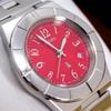 [USED] Working SEIKO Lukia Watch, Red, Women's, Date, 1901