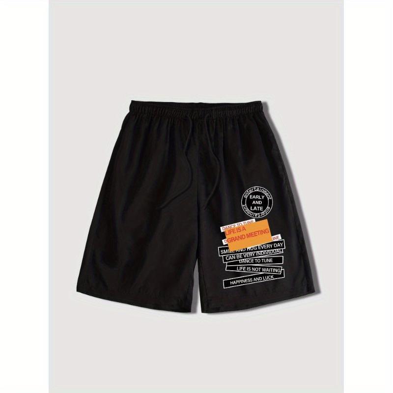 

Мужские классические повседневные шорты Dragon Ball, стандартная посадка XXL чёрный