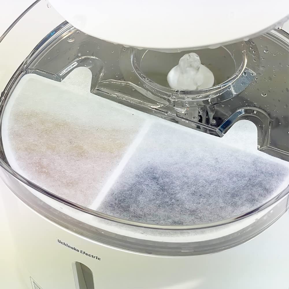 YUKI TRADING Special Filter Compatible with Plus Filter Sponge for Pet Water 18 Pieces Aqua, Dispenser,