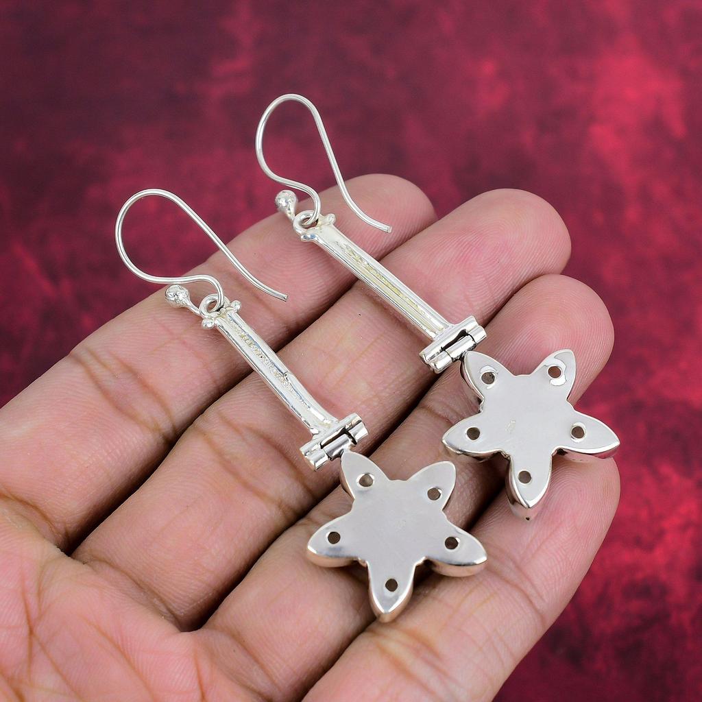 Rainbow Moonstone Earrings  Jewelry, 925 Sterling Silver Jewelry, Gorgeous Handmade Designer Earrings Jewelry Gift For Mom
