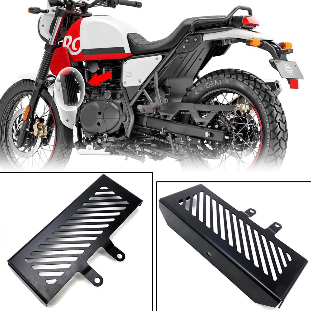 For Himalayan Scram411 Himalayan Scram 411 2022 2023 Motorcycle Radiator Protection Cover Oil Cooler Cover