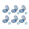 6pcs Mini Magnetic Snore Clip Unisex Portable Soft Silicone Magnetic Snore Clip for Women Men