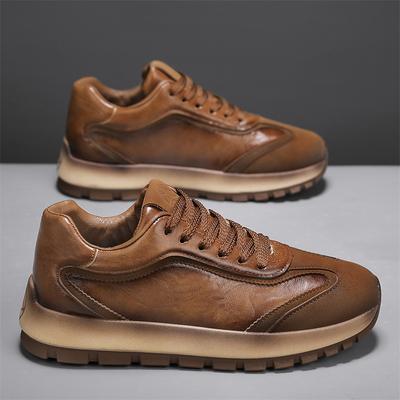 Pantofi la modă CYYTL Adidași casual pentru bărbați Modă Sport Piele Exterior Designer Platformă de lux Alergare Tenis Skateboard Mocasini de lucru