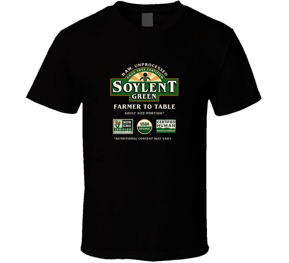 Soylent Green Farmer To Table Funny Scifi Gift T Shirt 2XL