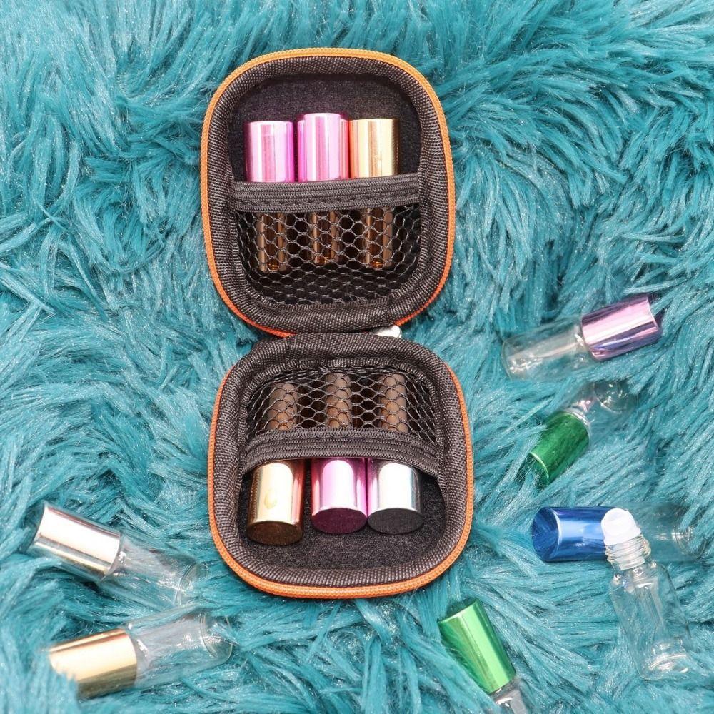 1-5 ML Bottles Essential Oil Storage Box Hard Shell Essential Oils Protector for Home