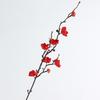 3/5Pcs Peach Blossom Artificial Flowers Bouquet 39CM Fake Flower for Home Room Decor Wedding Decoration Vase Ornament Accessory