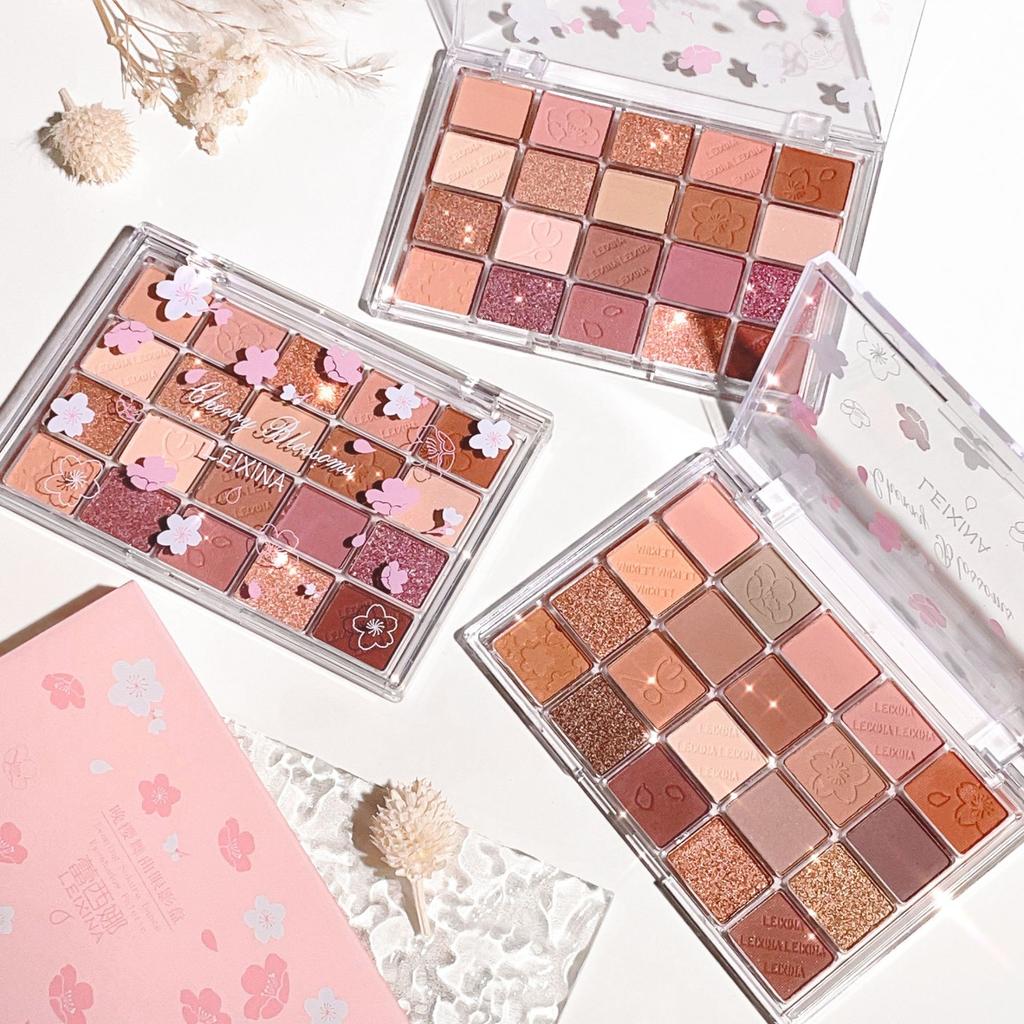 20-colour Eyeshadow PaletteFine and Easy To ApplyGentle Orange-brown Eyeshadow Palette