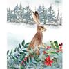 Vintage Christmas Metal Wall Decoration, Holiday Sticker Sign