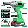 20V Cordless Impact Wrench DIY Grade Electric with 320Nm Max Torque Battery Powered Car Support Local EU Warehouse Drop Shipping