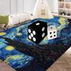 Starry Night Van Gogh Art Room Mats Nordic Style Home Doormat Bathroom-Toilet Mats Bedroom Hotel Decor Mat
