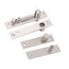 360 Degree Rotation Door Hinge Stainless Steel Pivot Hinge for Wood Aluminum Frame Concealed Doors