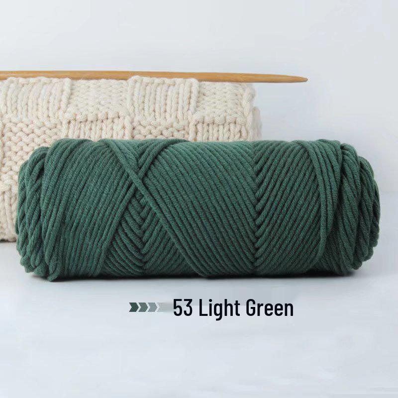 8-Strand Lover's Cotton Wool Yarn for Handmade Knitting: Soft DIY Scarf or Hat Acrylic Yarn