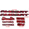 BBcp3 Suitable for Toyota TACOMA V6 Modified Matte Black Body Label Tacoma Overlay Car Sticker Pickup V6 LIMITED SR5 4X4 Coverage