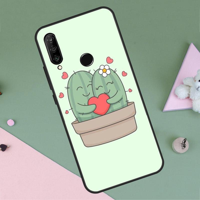 

Plant Cactus For Huawei P30 P40 Lite P60 Pro Nova 7i 8i 11i 12i 12s 10 9 SE Y90 Y60 Y70 Y72 Y61 Y91 Case Huawei P40 Lite 4G