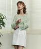 ZEROSTREET [4 Colors] String Point Knit & Sleeveless Set