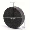 Fiber Polishing Wheel Kit, Round Head Installation Point, Compatible with Disc Sander and Bench Grinder, Suitable for Desktop Polisher