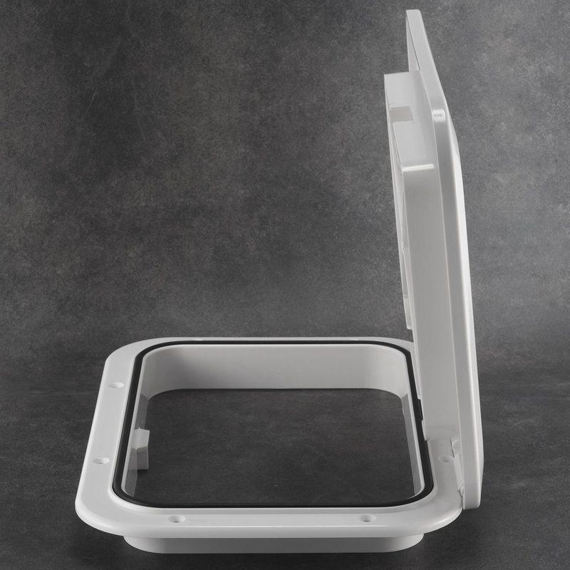 270 X 375Mm Plastic Anti Aging Ultraviolet White Deck Marine Hatch Deck Access Hatch Boat Hatches Inspection Yacht Cover RV