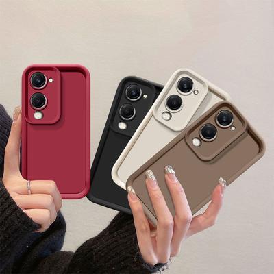 Θήκη για Vivo Y19e Θήκη τηλεφώνου vivo Y29s Κάλυμμα vivo Y04 4G Προστασία Vivo Y19S Αντικραδασμική Ματ Πίσω Κάλυμμα Προστασία Αίσθηση Δέρματος