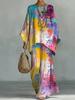 1116 New Bohemian large size casual suit loose version holiday style two-piece set