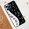 Violin Piano Case For Apple iPhone 12 13 Mini 11 14 15 16 Pro Max Plus X XR XS Max Coque