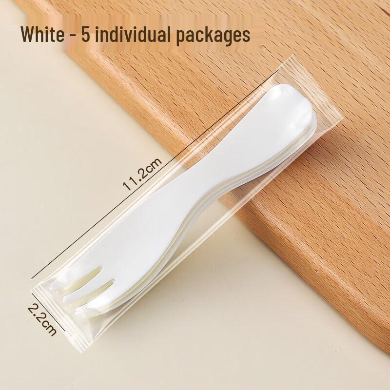 Seven-Wei Disposable Plastic Dessert Forks