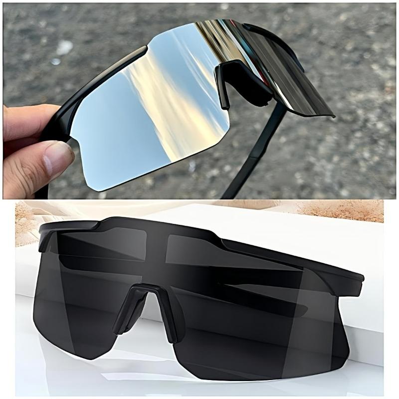 

2 шт. Унисекс Спортивные Лыжные Ветрозащитные Солнцезащитные Очки с Большой Оправой Декоративные