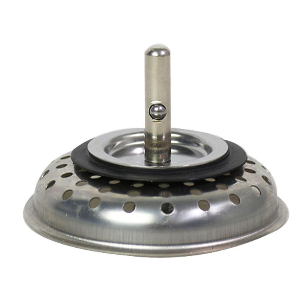 Sink Drain Cover Stainless Steel Kitchen Sink Strainer 80mm Filter Drain Cover Water Sealing Tools Replacement Spare Parts
