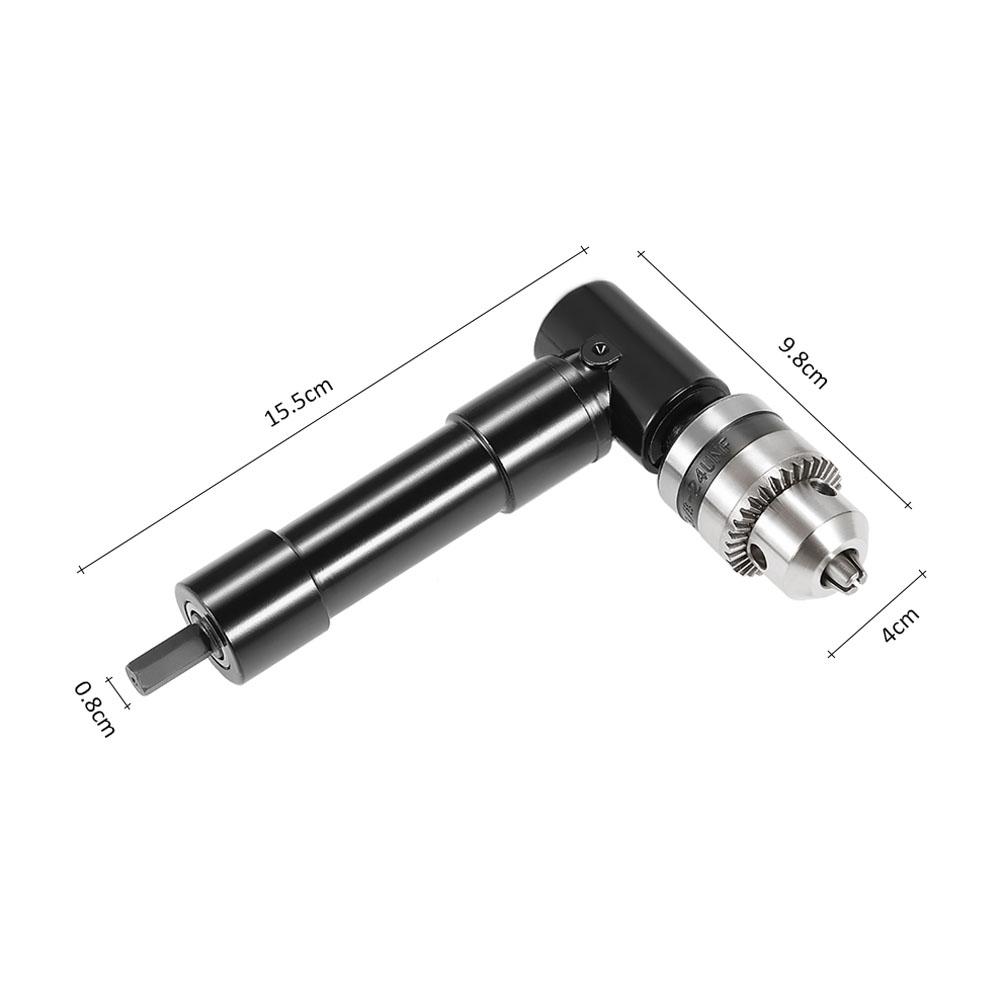 High Quality Cordless Right Angle Drill Attachment Adapter With 3 8