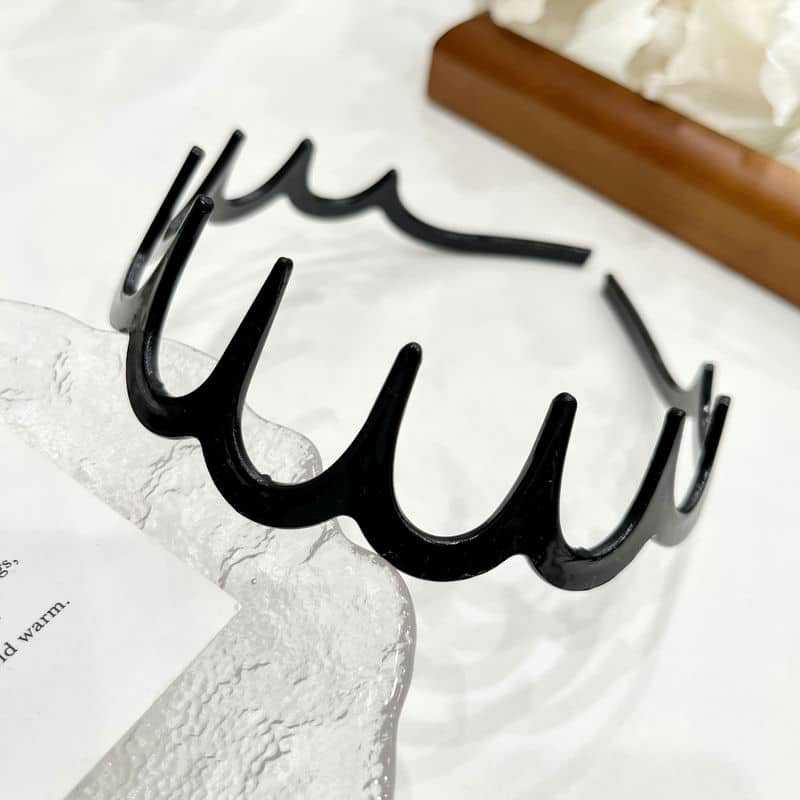 Summer Hairband With Toothed Broken Hair, Women'S Hairband For Going Out And Washing Face, Special Hairpin Headband