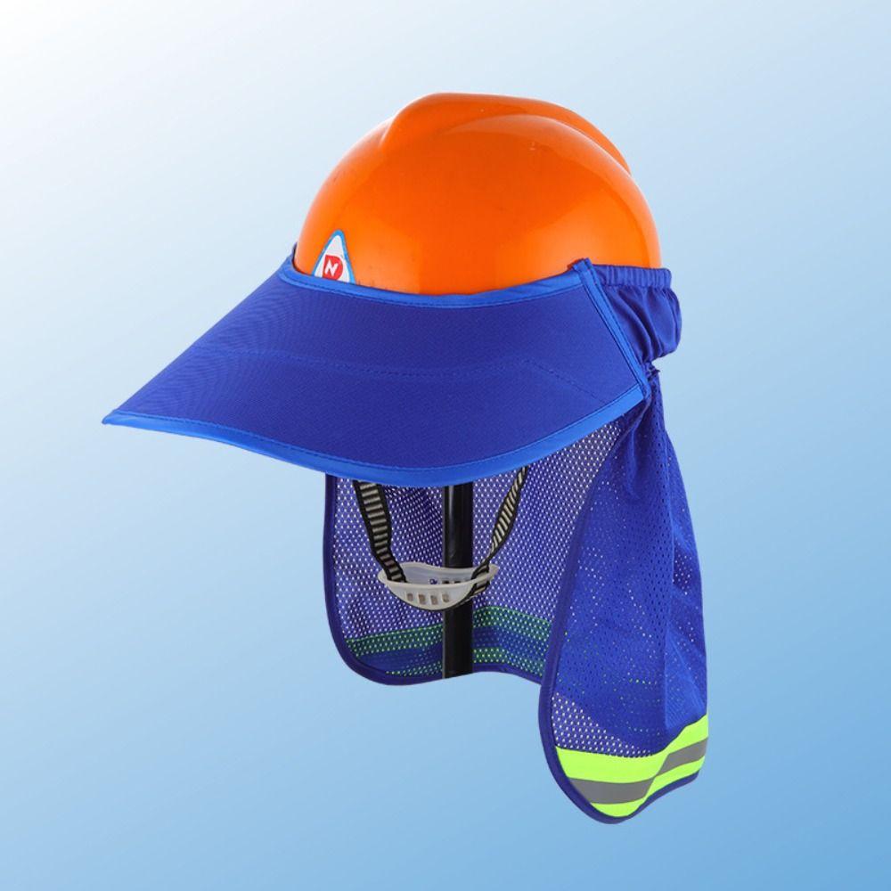 Breathable Reflective Hat Brim Sun Protection Reflective Neck Shield  Outdoor