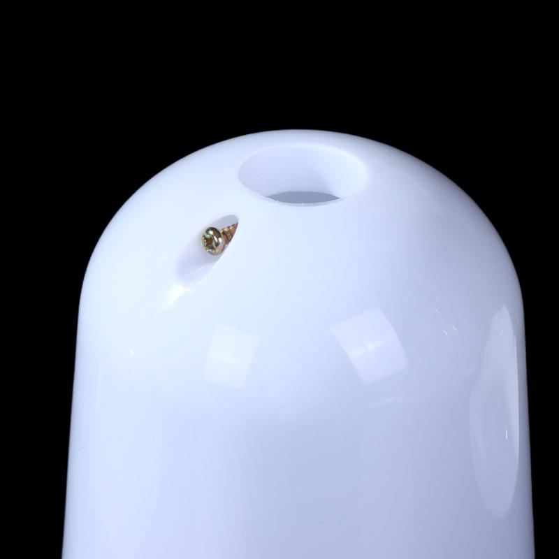 2 buc. Accesorii ventilator de tavan Abajur Acoperire de cauciuc Piese de schimb Gaură 23 mm Culoare albă Instalare ușoară Compatibilitate largă