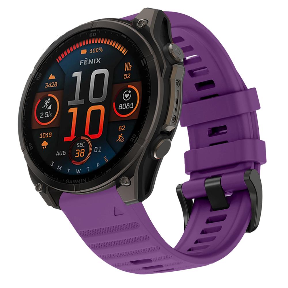 Watch Band for Garmin Fenix 8 E 5x 6x Pro 7x Pro Sapphire Solar, Quickfit Watch Bands for Garmin Enduro Tactix Delta Rubber