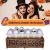 Halloween Decorations Zombie Eggs Deviled Eggs Electric Fresh Eggs Tray Light Up Eggs Creepy Hatching Chicks For Haunted House