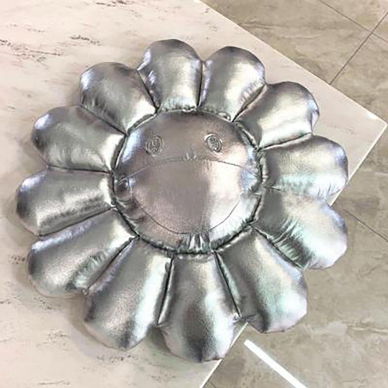 Bright And Colorful 40cm Takashi Murakami Rainbow Flower Pillow Plush For Kids