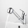 Kitchen Sink Faucet Chrome Brass Pull Out Sink Mixer Tap Rotation Sink Mixer Taps Single Lever Hot Cold Kitchen Tap