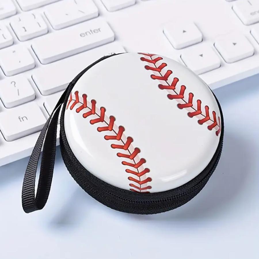 Creative Ball Pattern Coin Purse for  Small Gift Fashion Change Purses Mini Wallets Zipper Storage Box