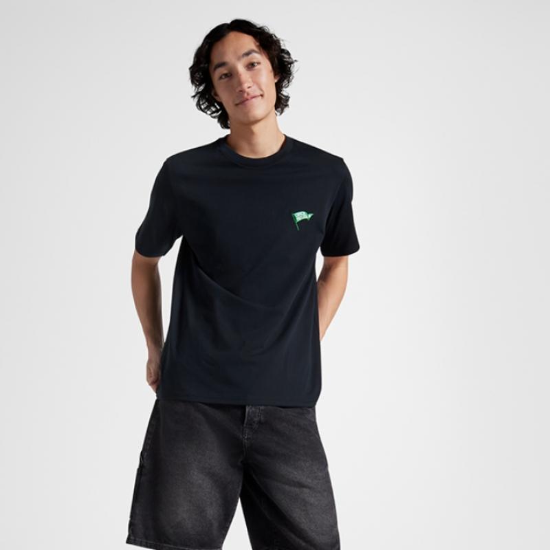 Converse ReTro Flag T shirT Black 10025976 A01