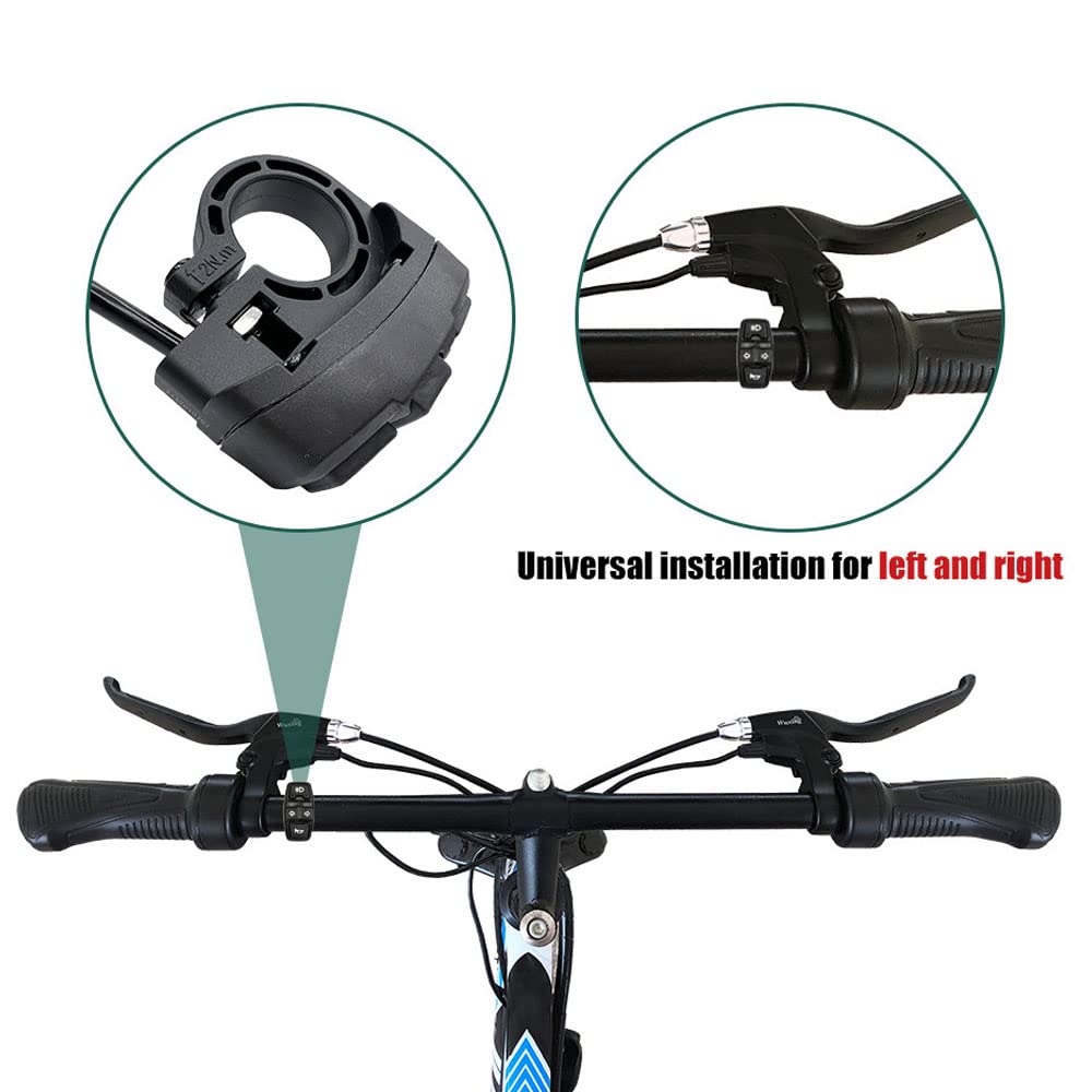 Switch,Yueou 3 in 1 Electric Motorcycle Scooter Switch Headlight Turn Signal Horn Switch 36V/48V