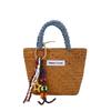 Summer Niche Design Sense Woven Bag Seaside Beach Travel Handbag Fashionable Versatile Bag Women