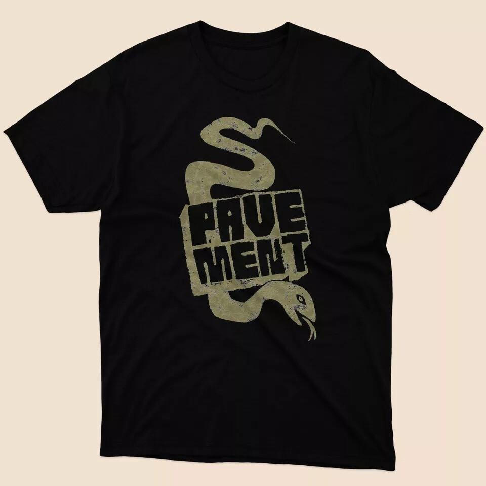 Pavement Snake Classic T-shirt Black Size S to 5XL Unisex T-Shirt S