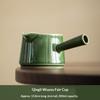 Seitenhenkel Fair Cup Japanischer Stil Grüne Glasur Fair Cup Haushalt Keramik Tee Meer Teiler Fair Cup Gong Dao Bei
