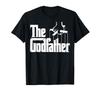 The Godfather Original White Title Logo T-shirt