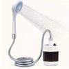 USB Rechargeable Camping Electric Shower Head ABS Handheld Shower Pump  Hiking