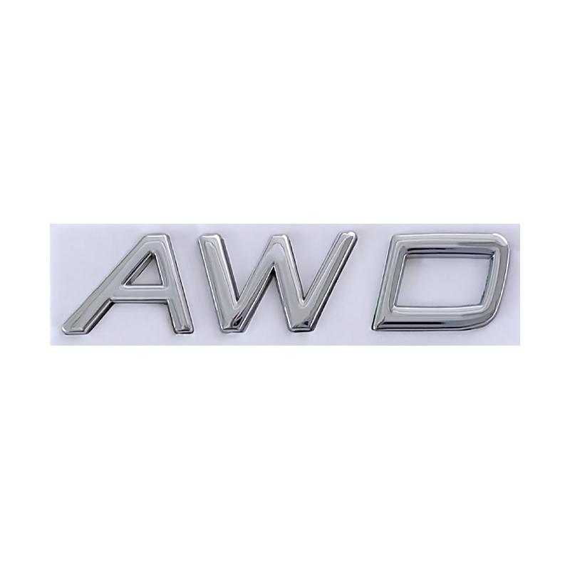 3d Metal T5 Logo T6 Emblem AWD Letters Car Trunk Badge For Volvo S60 C30 850 S40 V40 V70 XC60 V50 S70 C70 V90 T5 T6 AWD Sticker